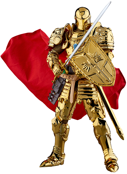 DAH-046SP Medieval Knight Iron Man Golden Version PX Previews Exclusive Dynamic 8ction Heroes | Marvel | Beast Kingdom