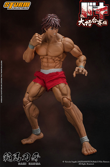 Baki Hanma 1/12 Scale | Baki the Grappler | Storm Collectibles
