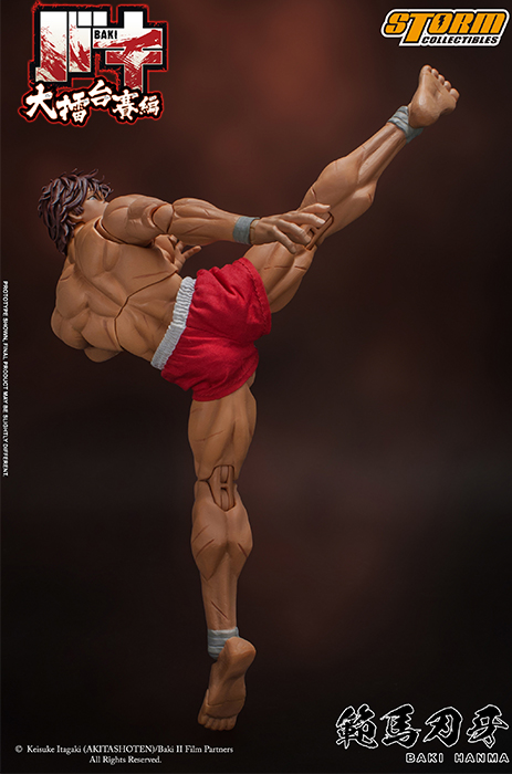 Baki Hanma 1/12 Scale | Baki the Grappler | Storm Collectibles