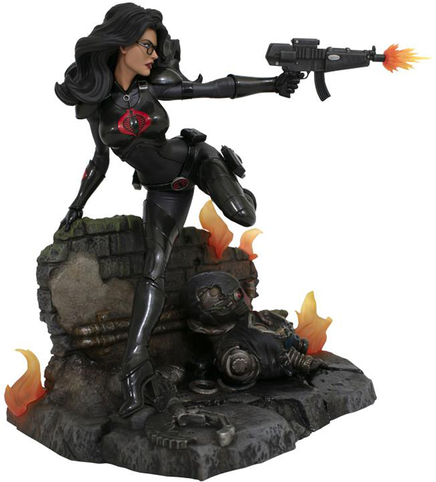Baroness Diorama Gallery Diorama | G.I. Joe | Diamond Select Toys 