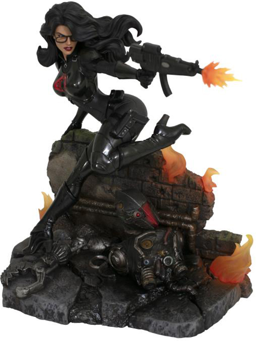 Baroness Diorama Gallery Diorama | G.I. Joe | Diamond Select Toys 