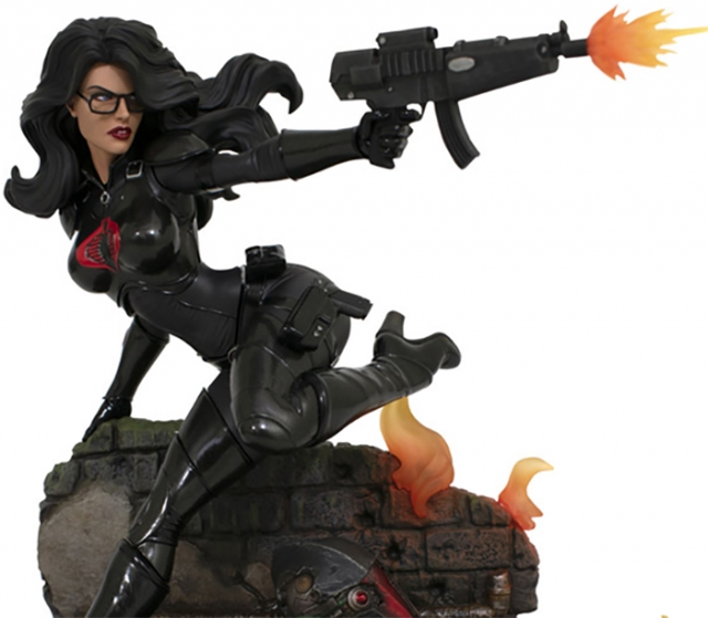 Baroness Diorama Gallery Diorama | G.I. Joe | Diamond Select Toys 