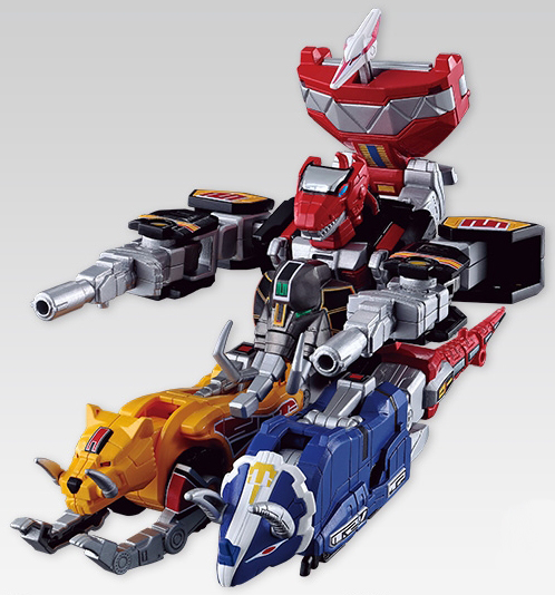 Daijyujin w/o Ramune Super Mini Plastic Evolutionary Union Great Beast God | Kyoryu Sentai Zyuranger | Bandai Spirits