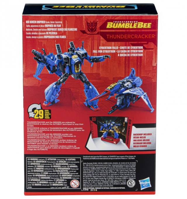 89 Thundercracker Voyager Class | Transformers Studio Series | Transformers: Bumblebee
