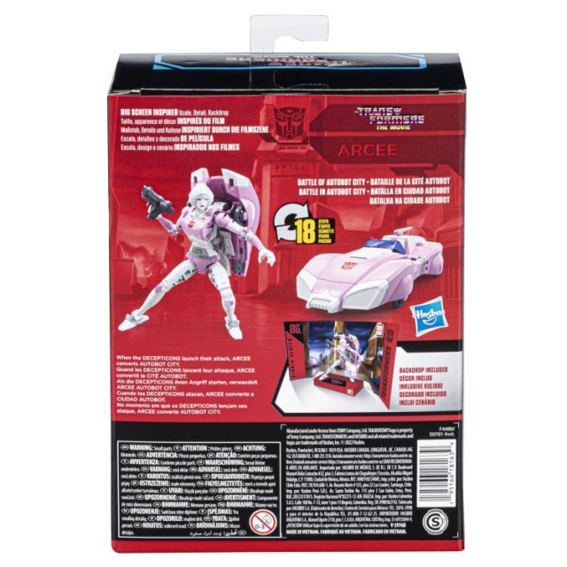 86-16 Arcee Deluxe Class | Transformers Studio Series | Transformers: The Movie 86