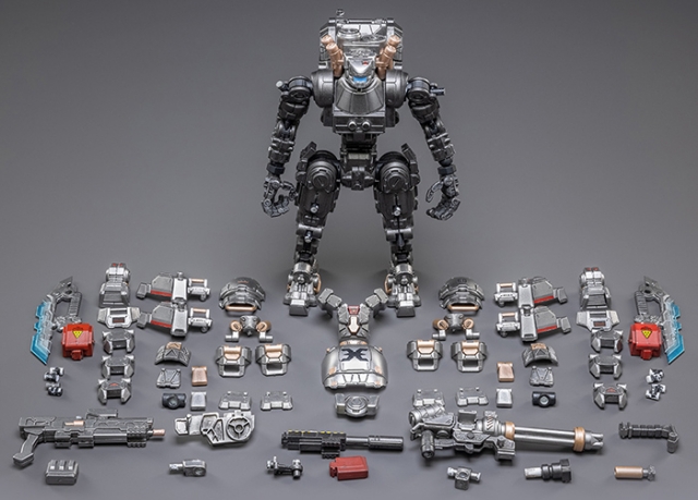 Steelbone 09 Fighting Mecha Silver Guardian | Joy Toy Dark Source
