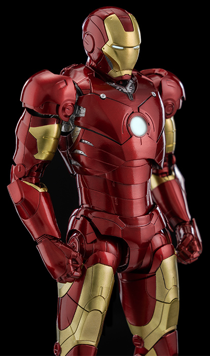 Iron Man Mark 3 DLX Collectible Figure | Marvel Iron Man | threezero