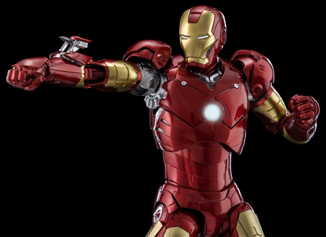 Iron Man Mark 3 DLX Collectible Figure | Marvel Iron Man | threezero