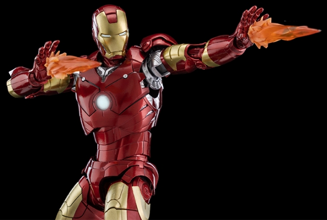 Iron Man Mark 3 DLX Collectible Figure | Marvel Iron Man | threezero