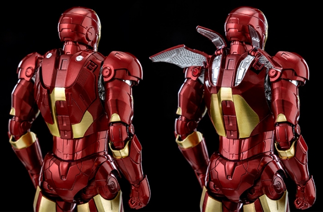Iron Man Mark 3 DLX Collectible Figure | Marvel Iron Man | threezero