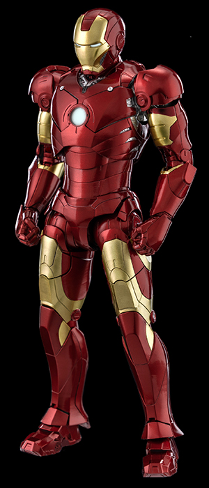 Iron Man Mark 3 DLX Collectible Figure | Marvel Iron Man | threezero