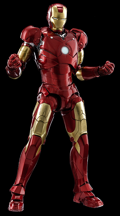 Iron Man Mark 3 DLX Collectible Figure | Marvel Iron Man | threezero