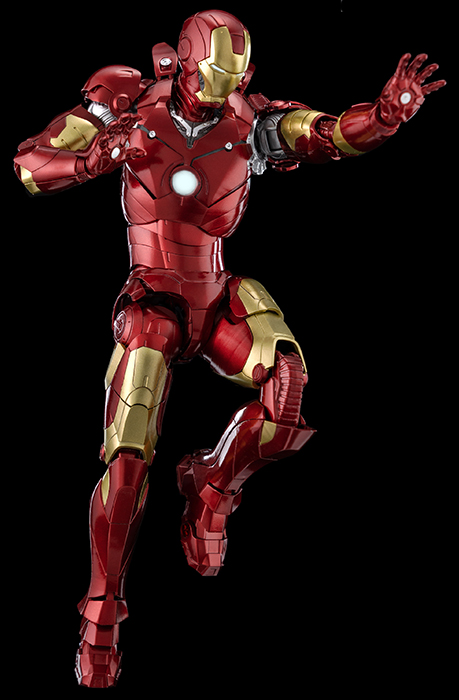 Iron Man Mark 3 DLX Collectible Figure | Marvel Iron Man | threezero