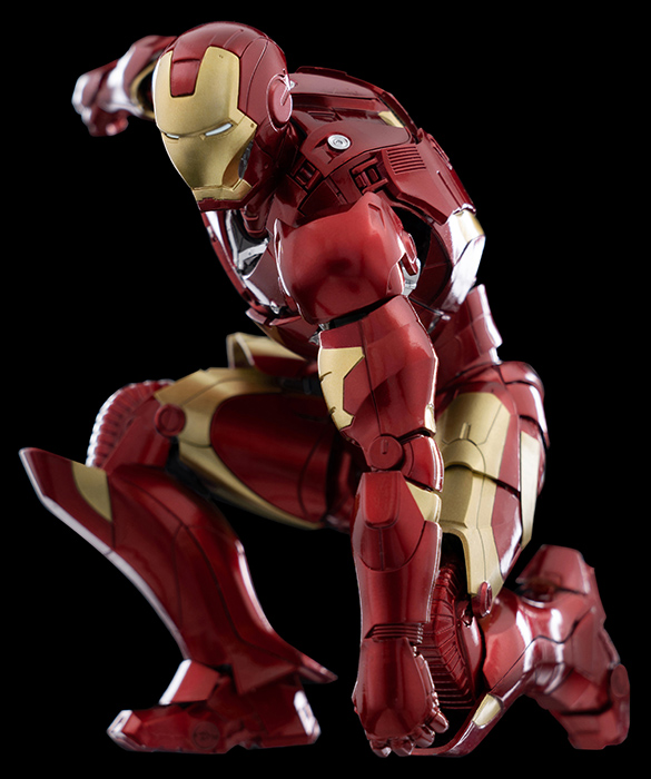 Iron Man Mark 3 DLX Collectible Figure | Marvel Iron Man | threezero