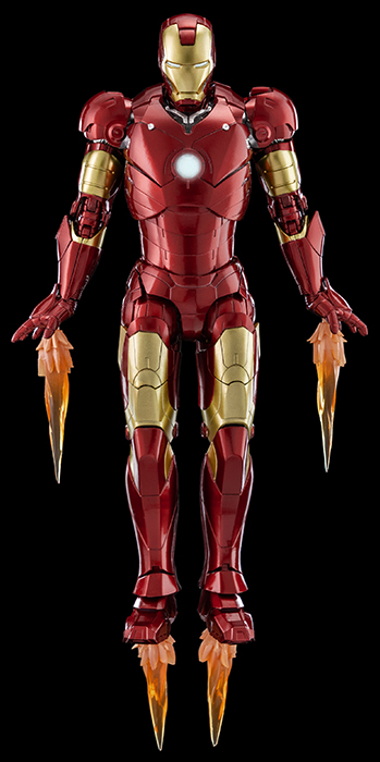 Iron Man Mark 3 DLX Collectible Figure | Marvel Iron Man | threezero