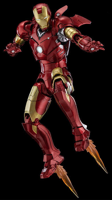Iron Man Mark 3 DLX Collectible Figure | Marvel Iron Man | threezero