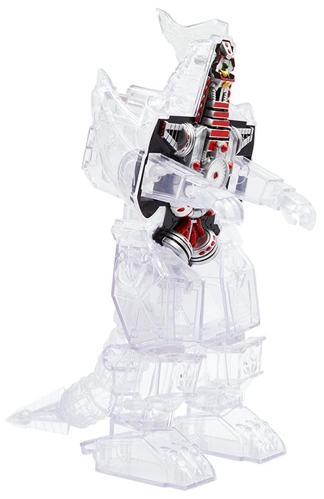 Dragonzord Clear Version Super Cyborg | Mighty Morphin Power Rangers | Super7