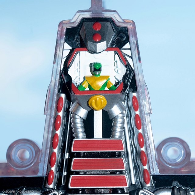 Dragonzord Clear Version Super Cyborg | Mighty Morphin Power Rangers | Super7