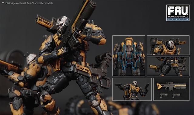 FAV-A72 Mason 1:18 Scale | Acid Rain FAV