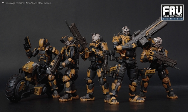 FAV-A72 Mason 1:18 Scale | Acid Rain FAV