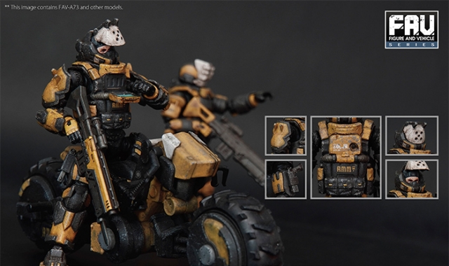FAV-A73 Yellowjacket Captain 1:18 Scale | Acid Rain FAV