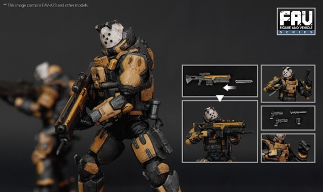 FAV-A73 Yellowjacket Captain 1:18 Scale | Acid Rain FAV