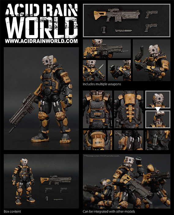 FAV-A74 Vespid Vanguard 1:18 Scale | Acid Rain FAV