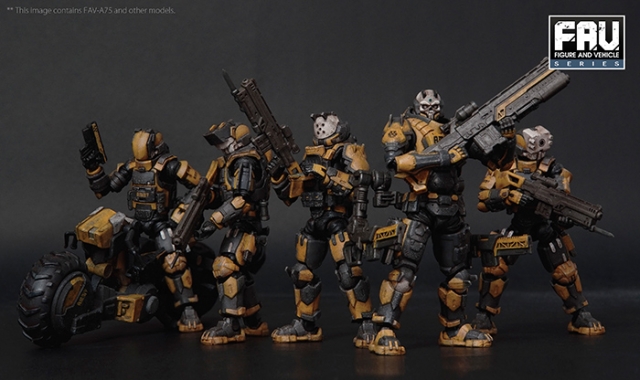 FAV-A75 Swiftwing Speeder MKL2a 1:18 Scale | Acid Rain FAV