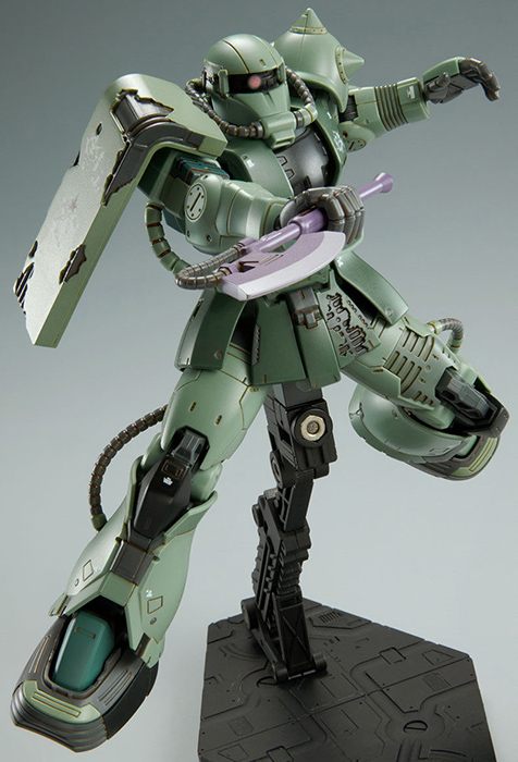 MS-06F Zaku II Cucuruz Doan's Island Version 1/144 Scale | Mobile Suit Gundam | Bandai Spirits