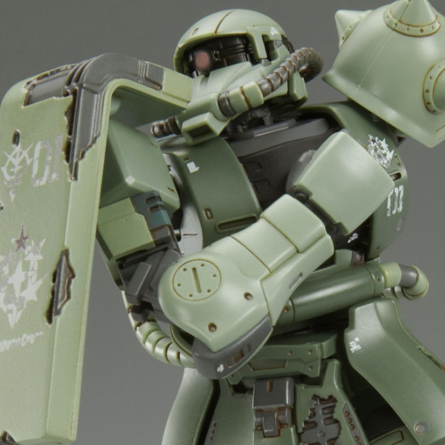 MS-06F Zaku II Cucuruz Doan's Island Version 1/144 Scale | Mobile Suit Gundam | Bandai Spirits