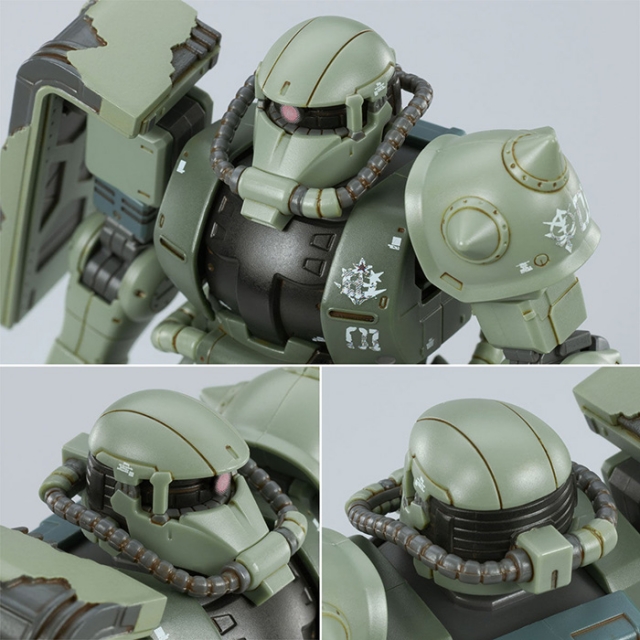 MS-06F Zaku II Cucuruz Doan's Island Version 1/144 Scale | Mobile Suit Gundam | Bandai Spirits