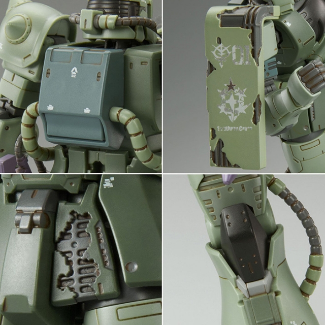 MS-06F Zaku II Cucuruz Doan's Island Version 1/144 Scale | Mobile Suit Gundam | Bandai Spirits