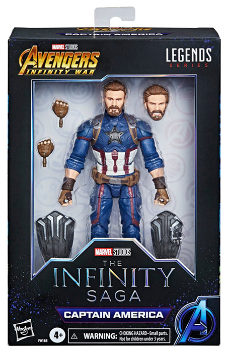 Captain America 6-Inch Scale | Avenger: Infinity War | Marvel Legends The Infinity Saga