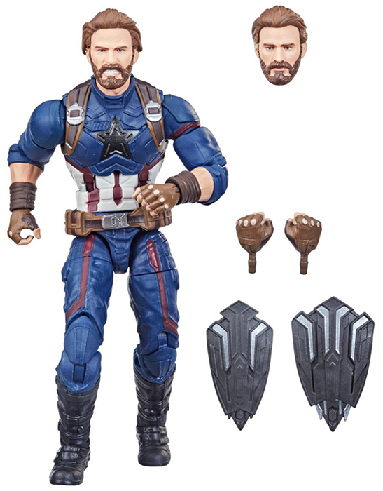 Captain America 6-Inch Scale | Avenger: Infinity War | Marvel Legends The Infinity Saga