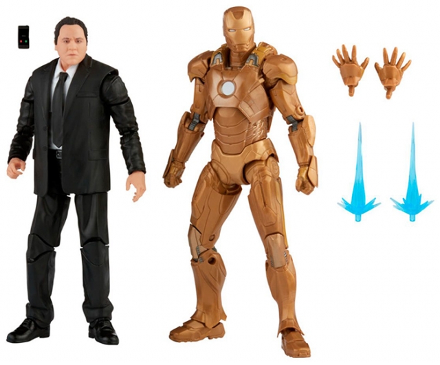 Happy & Iron Man Mark XXI Two-Pack | Avengers: Infinity War | Marvel Legends The Infinity Saga