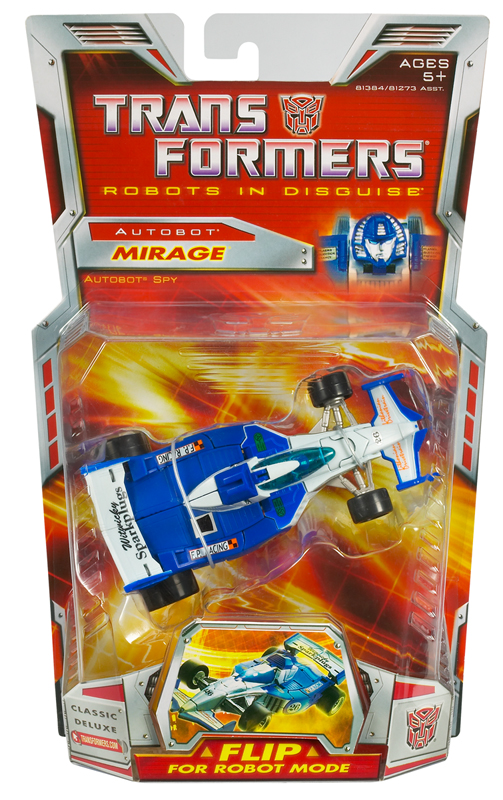 Deluxe Class Mirage | Transformers Classics Robots In Disguise