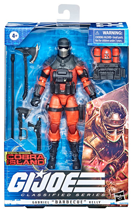 Gabriel 'Barbecue' Kelly 6-Inch Scale | G.I. Joe Classified Series Special Missions: Cobra Island