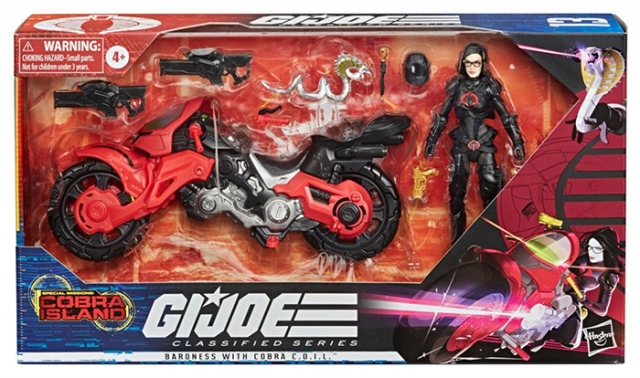 Baroness with Cobra C.O.I.L. 6-Inch Scale | G.I. Joe Classified Series Special Missions: Cobra Island