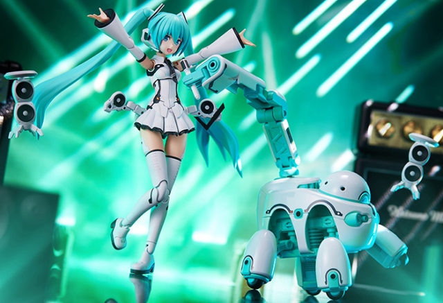 Hatsune Miku and Tamotu Model Kit | Frame Arms Girl | Kotobukiya