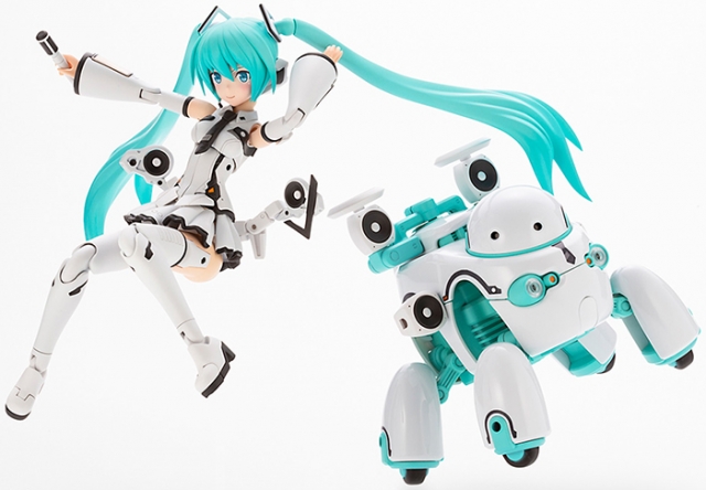 Hatsune Miku and Tamotu Model Kit | Frame Arms Girl | Kotobukiya