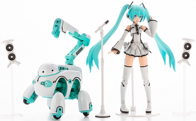 Hatsune Miku and Tamotu Model Kit | Frame Arms Girl | Kotobukiya