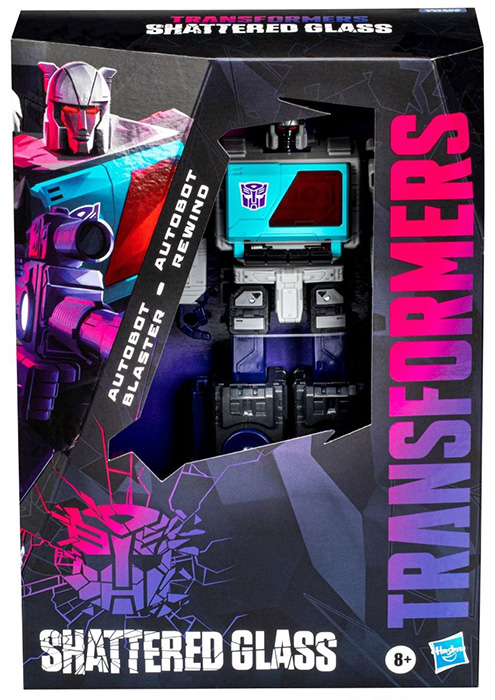 Autobot Blaster IDW Shattered Glass IDW Shattered Glass Voyager Class | Transformers Generations Shattered Glass Collection