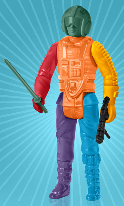 Luke Skywalker (Snowspeeder) Prototype Edition | Star Wars Retro Collection 