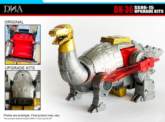 DK-36 Upgrade Kit for Transformers Studio Series 86-15 Sludge | Dna Design | Upgrade Kit