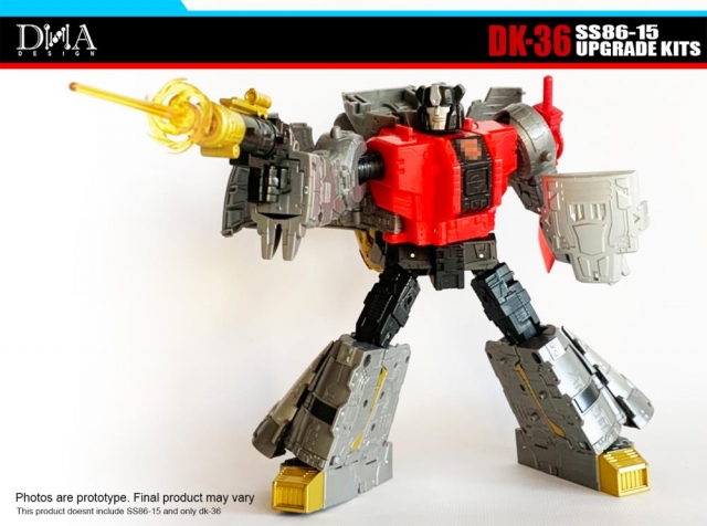 DK-36 Upgrade Kit for Transformers Studio Series 86-15 Sludge | Dna Design | Upgrade Kit