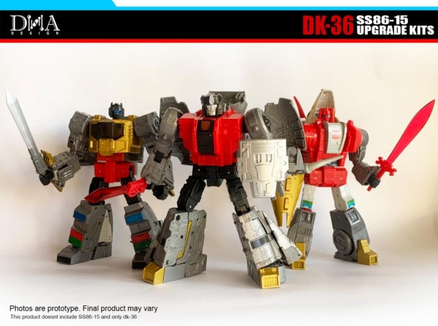 DK-36 Upgrade Kit for Transformers Studio Series 86-15 Sludge | Dna Design | Upgrade Kit