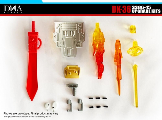 DK-36 Upgrade Kit for Transformers Studio Series 86-15 Sludge | Dna Design | Upgrade Kit