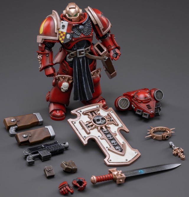 Primaris Space Marines Blood Angels Bladeguard Veteran 1/18 Scale | Warhammer 40K | Joy Toy