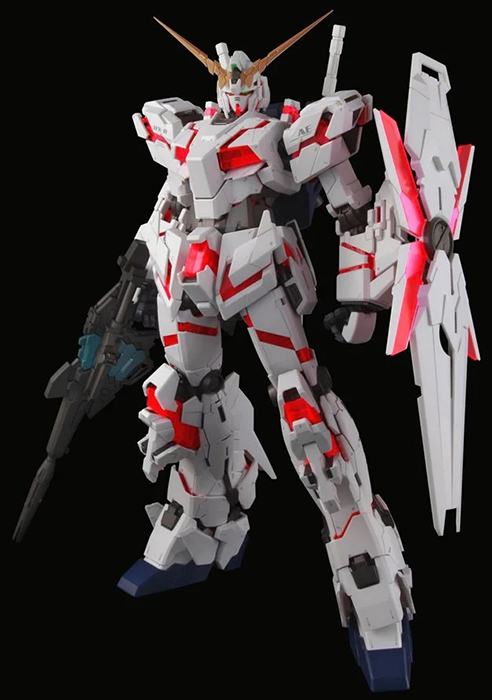 RX-0 Unicorn Gundam Prototype Full Psycho-Frame 1/60 Scale | Mobile Suit Gundam Unicorn | Bandai Spirits