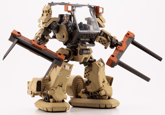 Booster Pack 006 Forklift Orange Version 1/24 Scale Model Kit | Hexa Gear | Kotobukiya